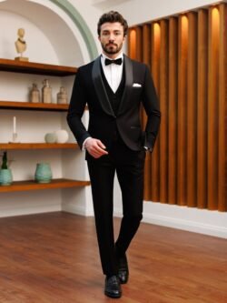 Classic Tuxedo Suit by Bansal & Co.