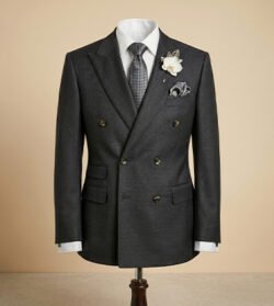 charcoal-grey-double-breasted-wedding-suit