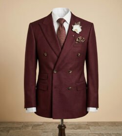burgundy-double-breasted-wedding-suit